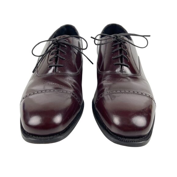 Florsheim 17067-05 Lexington Burgundy Cap Toe Oxford Dress Men's US Sz 9.5 - Picture 14 of 16